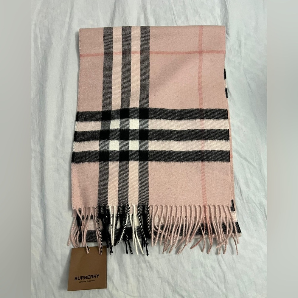 Burberry Classic Check Cashmere Scarf